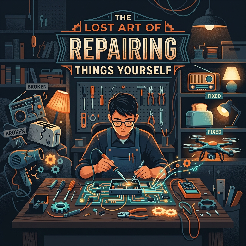 The Lost Art of Repairing Things Yourself