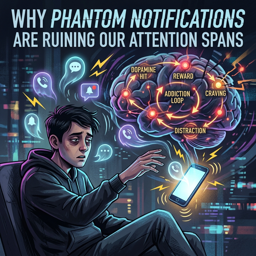 Why Phantom Notifications Are Ruining Our Attention Spans
